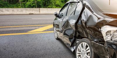 Wrecked car